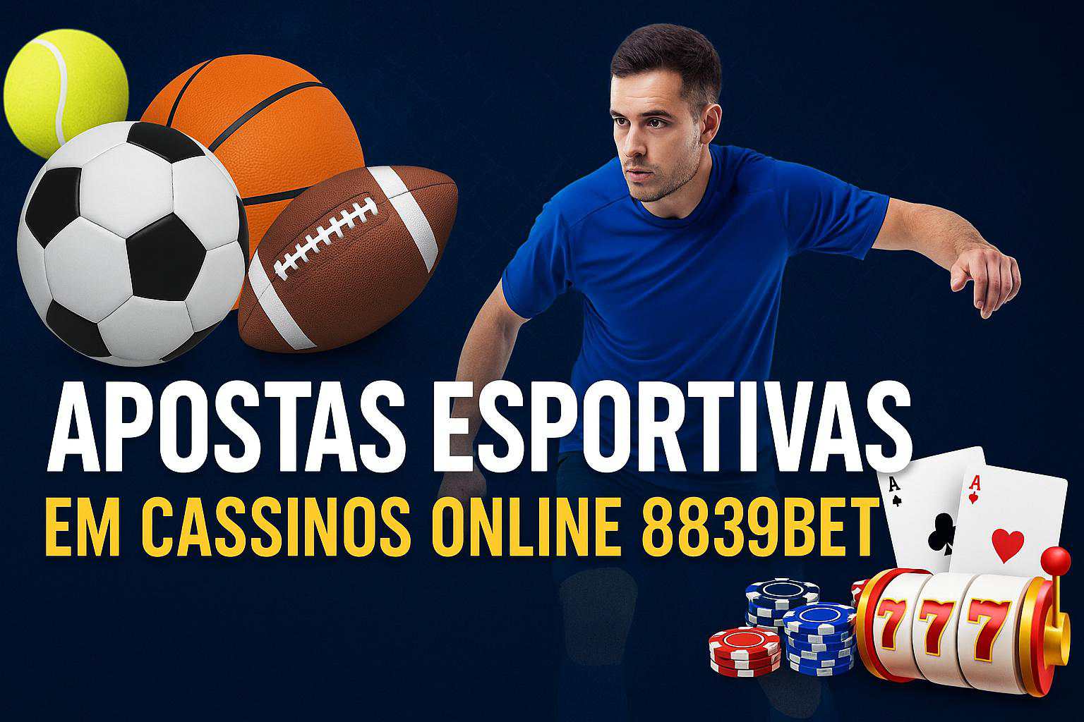 Aposte em apostas esportivas no cassino online 8839BET