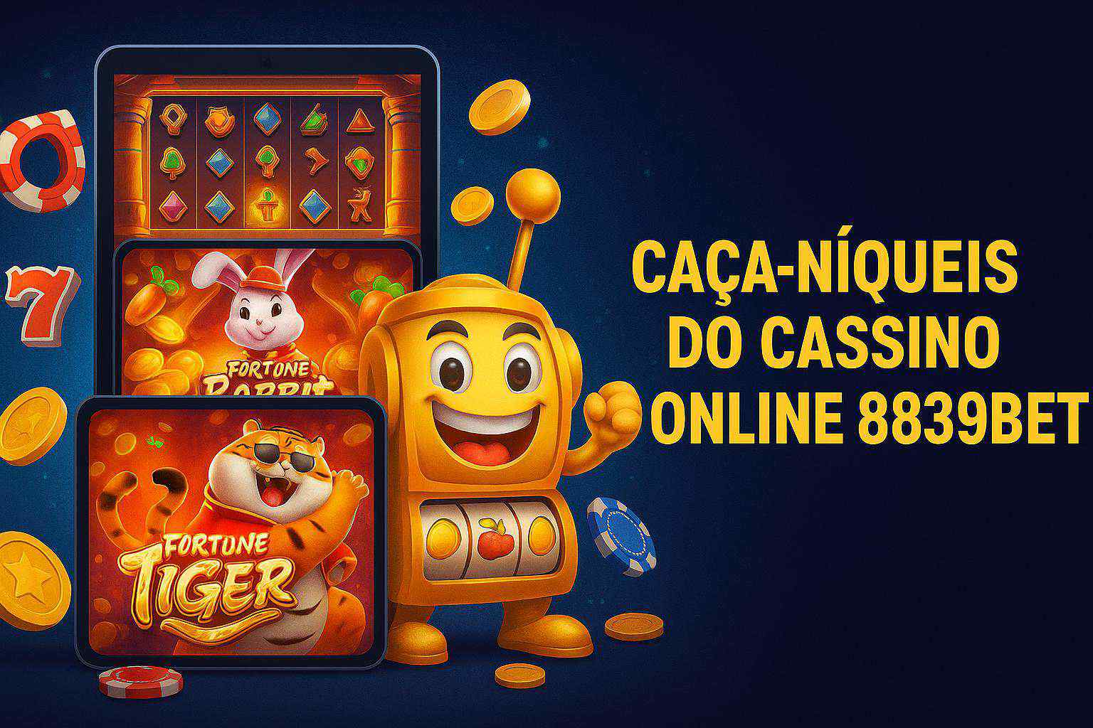 Explore o mundo das slot machines no 8839BET Casino
